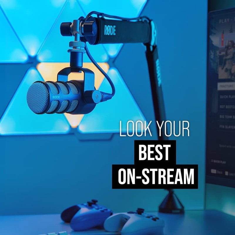 Rode Pod Mic Cardioid Dynamic Broadcast Microphone - Black Rode Pod Mic Cardioid Dynamic Broadcast Microphone - Black